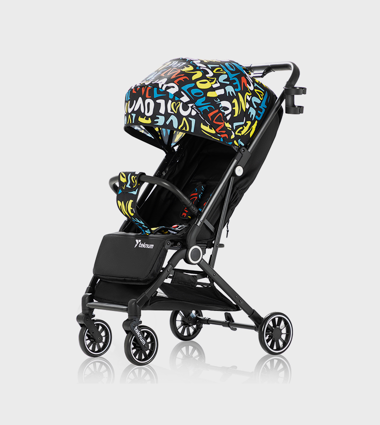 TEKNUM TravelZen Stroller with Coffee Cup Holder Love