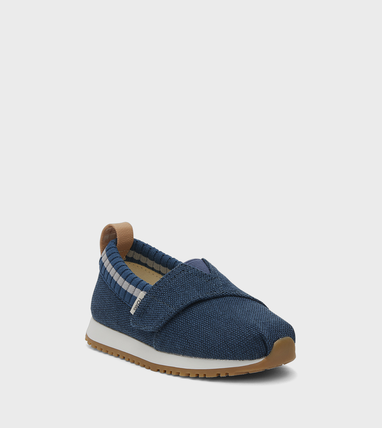 Buy Toms ALPARGATA RESIDENT Slip On Shoes In Blue | 6thStreet UAE