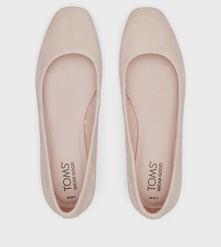 BRIELLA Square Toe Ballerinas