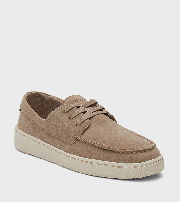 TRVL LITE LONDON Suede Slip-On Shoes