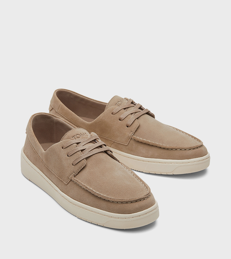 TRVL LITE LONDON Suede Slip-On Shoes