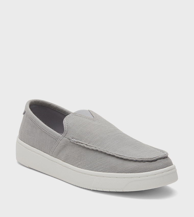 TRVL LITE Recycled Cotton Slubby Woven Loafers