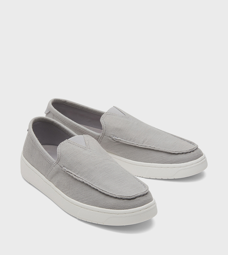 TRVL LITE Recycled Cotton Slubby Woven Loafers