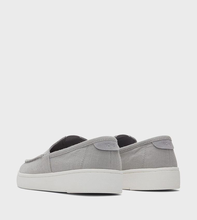 TRVL LITE Recycled Cotton Slubby Woven Loafers