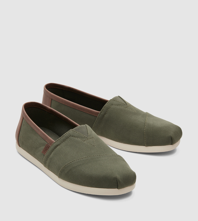 ALPARGATA Textured Slip-On Shoes