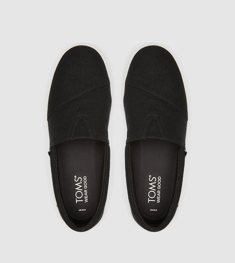 TRVL LITE ALPARGATA Slip-On Canvas Shoes