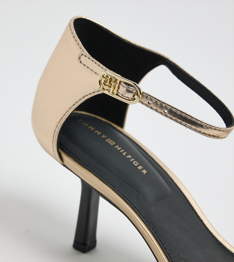 Ankle Loop Heeled Sandals
