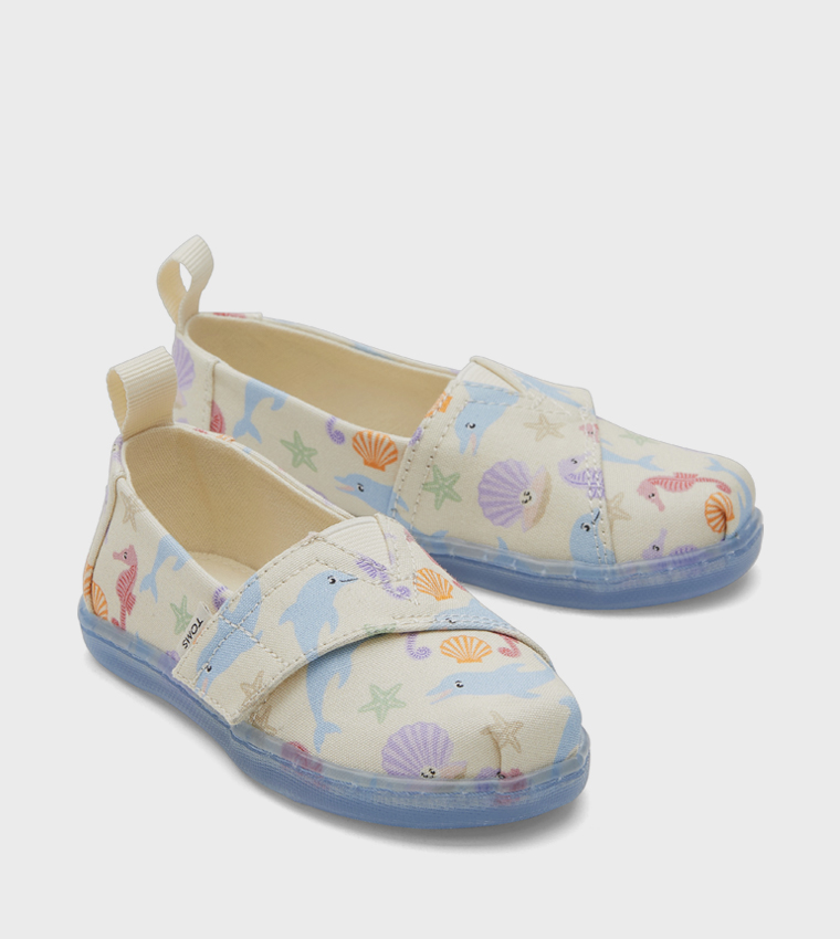 ALPARGATA Printed Velcro Closure Shoes