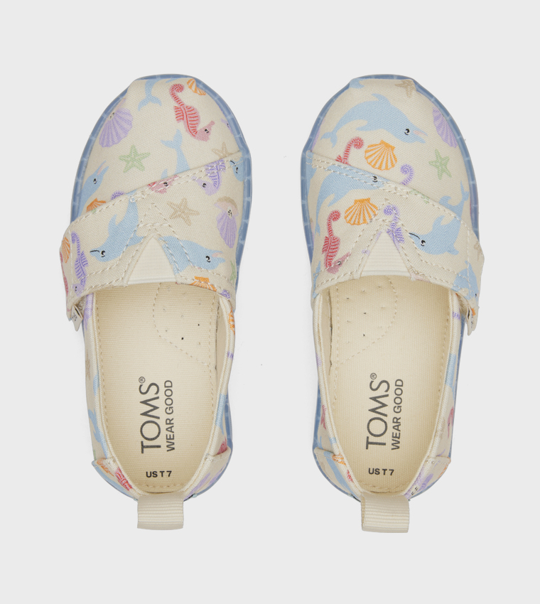 ALPARGATA Printed Velcro Closure Shoes