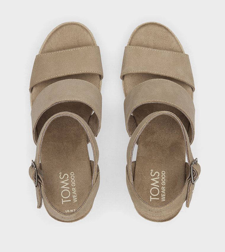MADELYN Ankle Strap Wedge Sandals