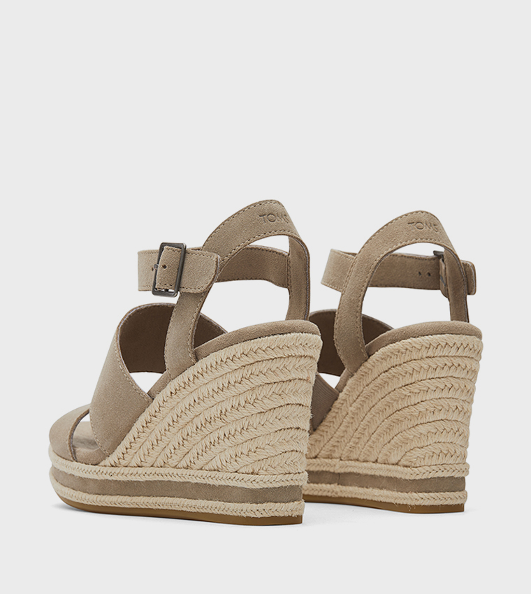 MADELYN Ankle Strap Wedge Sandals