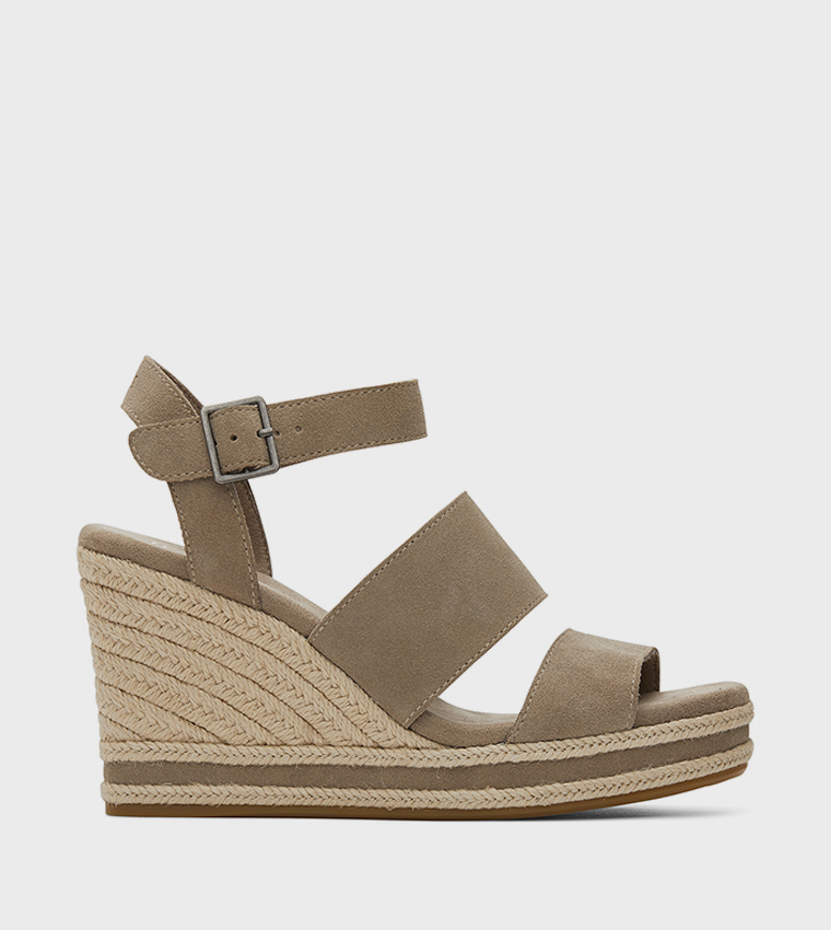 MADELYN Ankle Strap Wedge Sandals