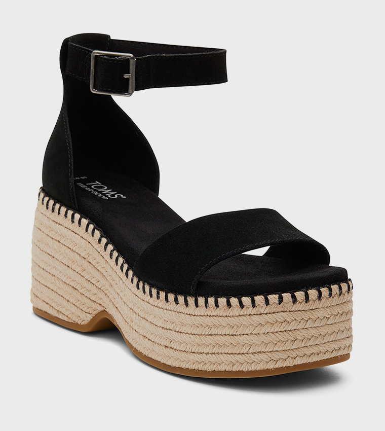 LAILA Open Toe Wedge Sandals