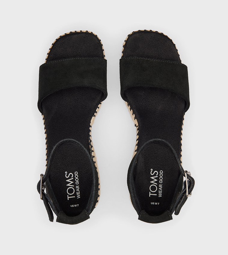 LAILA Open Toe Wedge Sandals