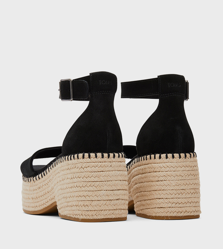 LAILA Open Toe Wedge Sandals
