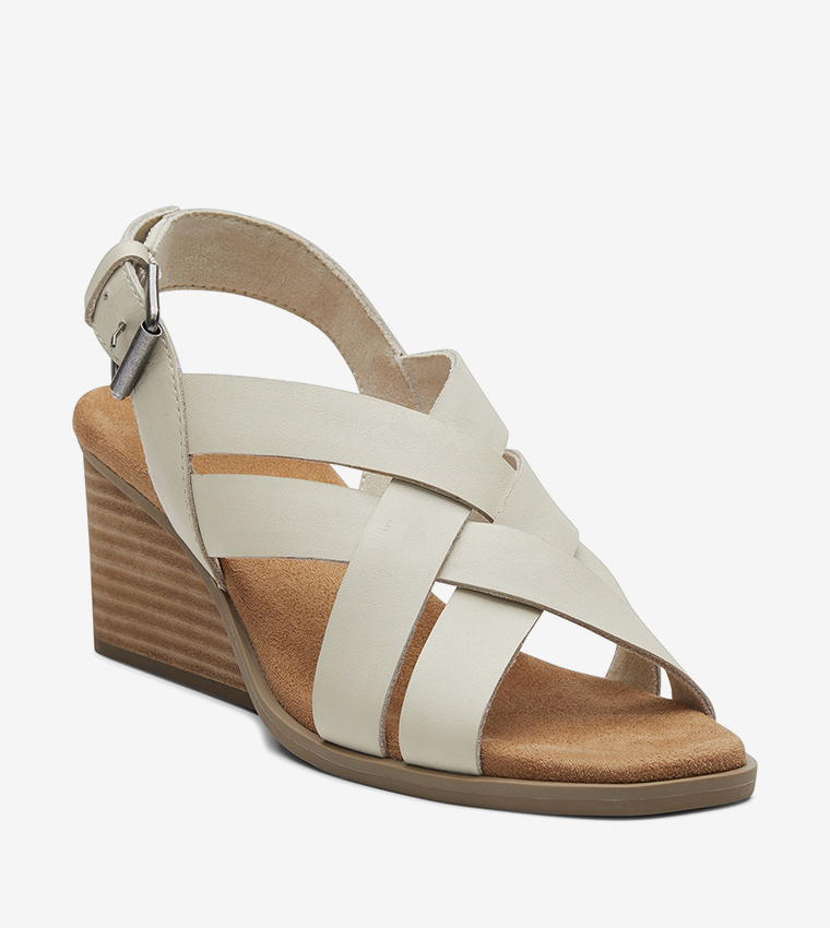 GRACIE Open Toe Wedge Sandals