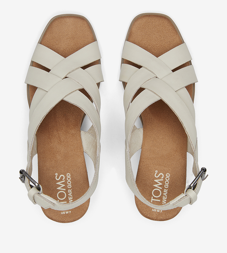 GRACIE Open Toe Wedge Sandals