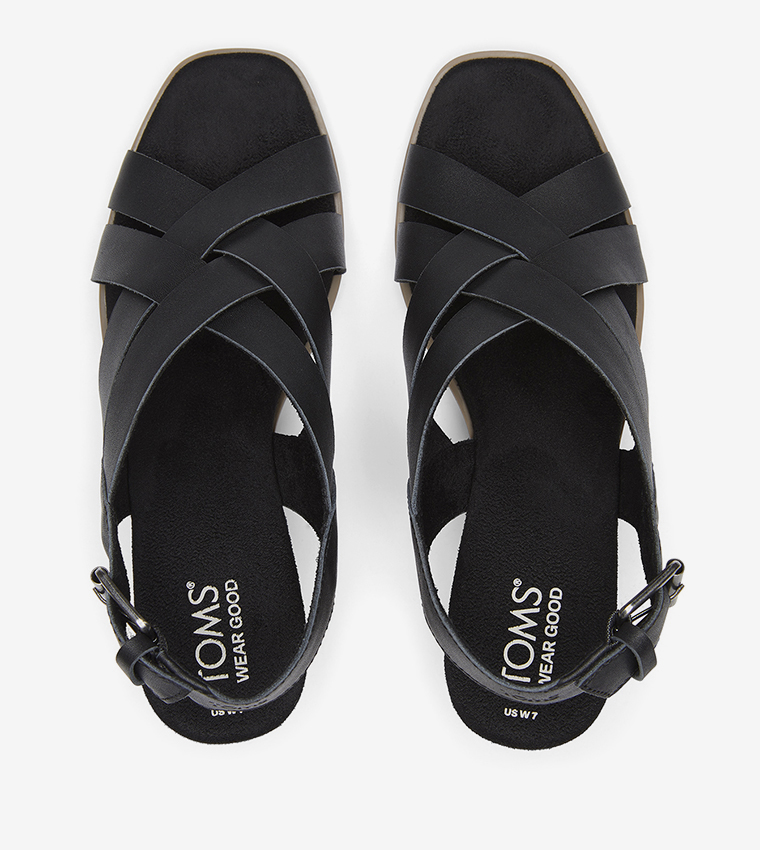 GRACIE Open Toe Wedge Sandals