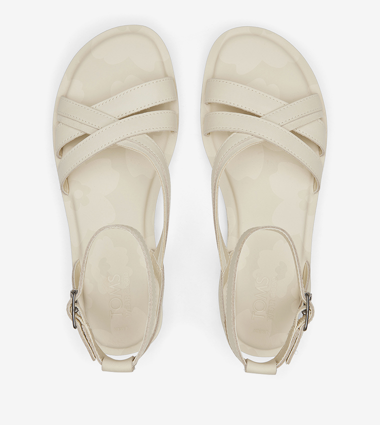 RORY Open Toe Flat Sandals