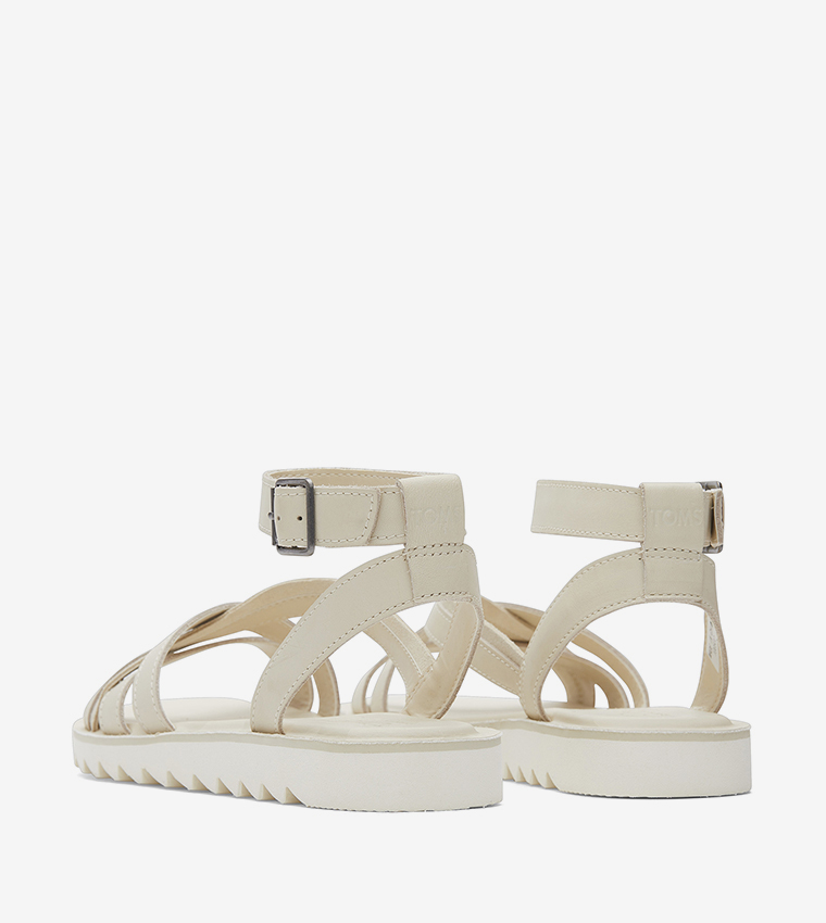 RORY Open Toe Flat Sandals
