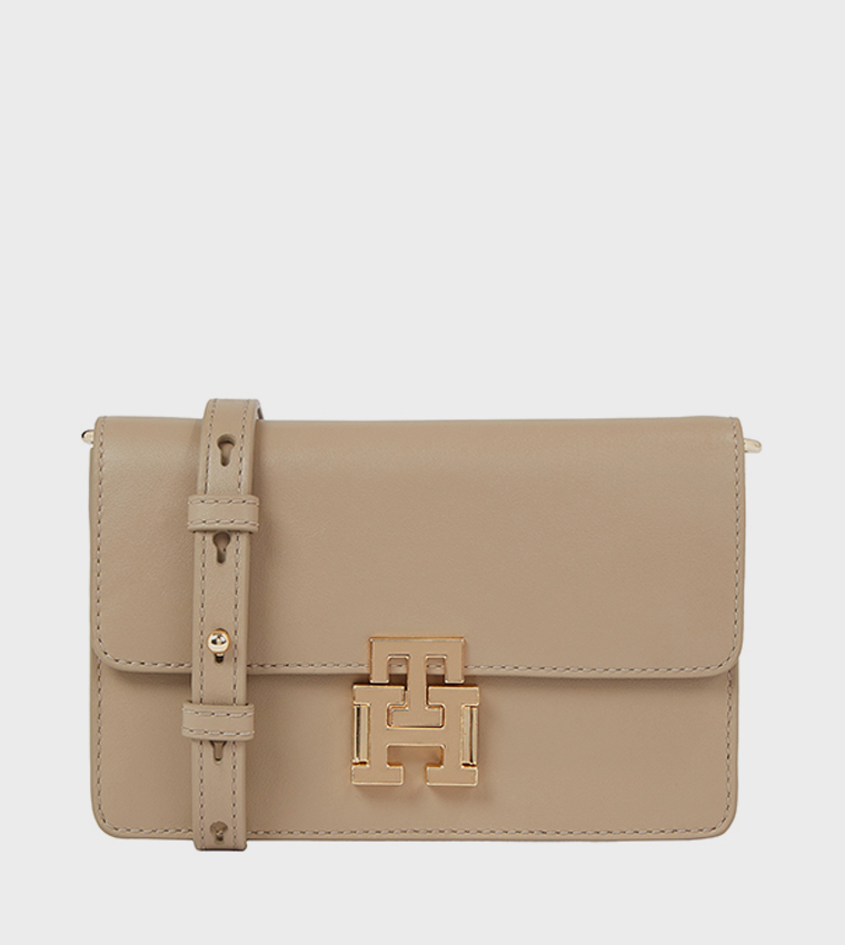 Monogram Plaque Crossbody Bag