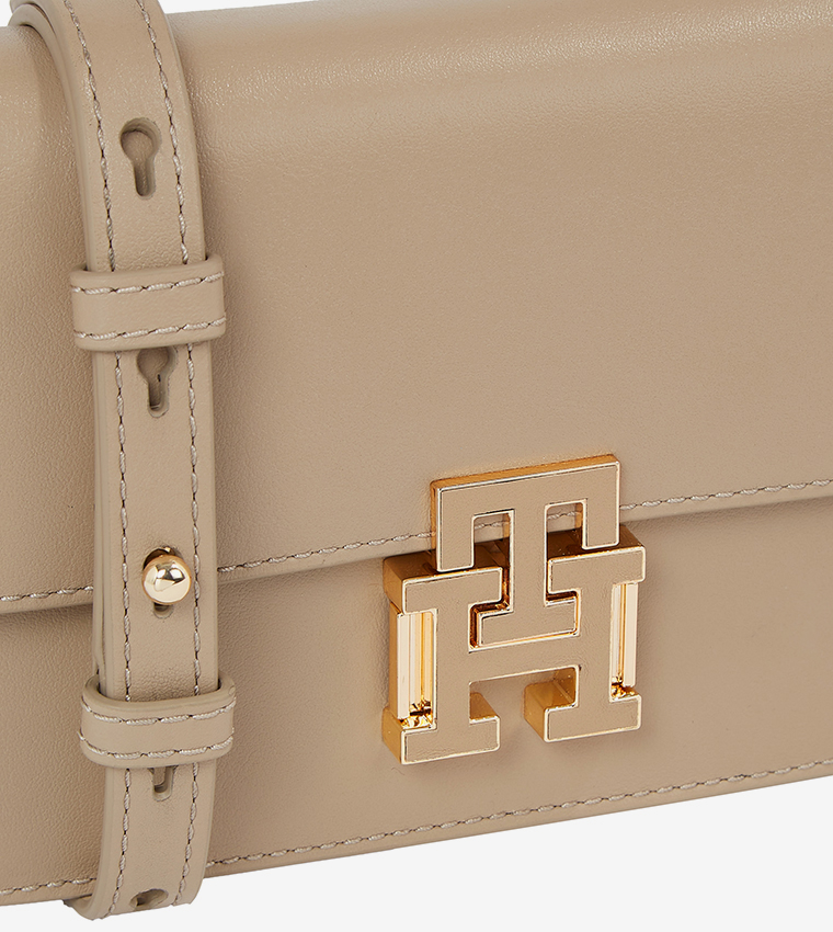 Monogram Plaque Crossbody Bag