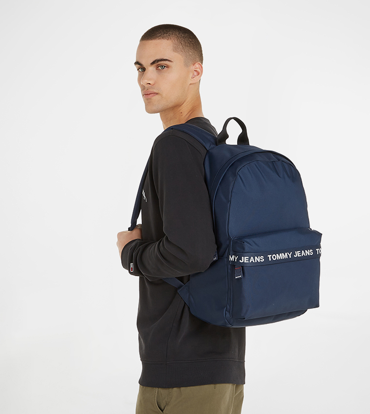 Monotype Detail Zip Around Backpack