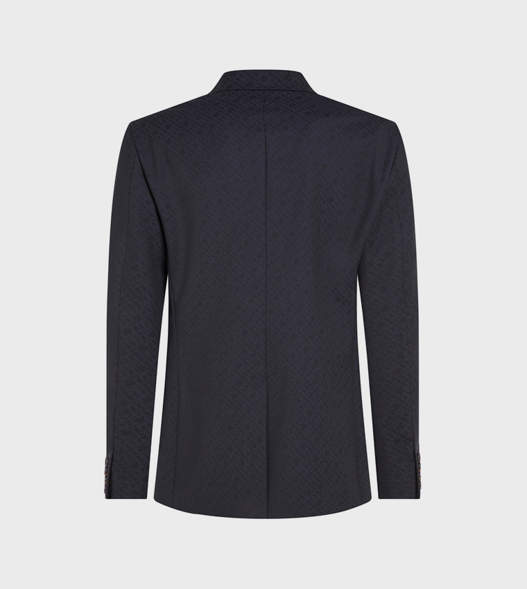Monogram Single Breasted Blazer