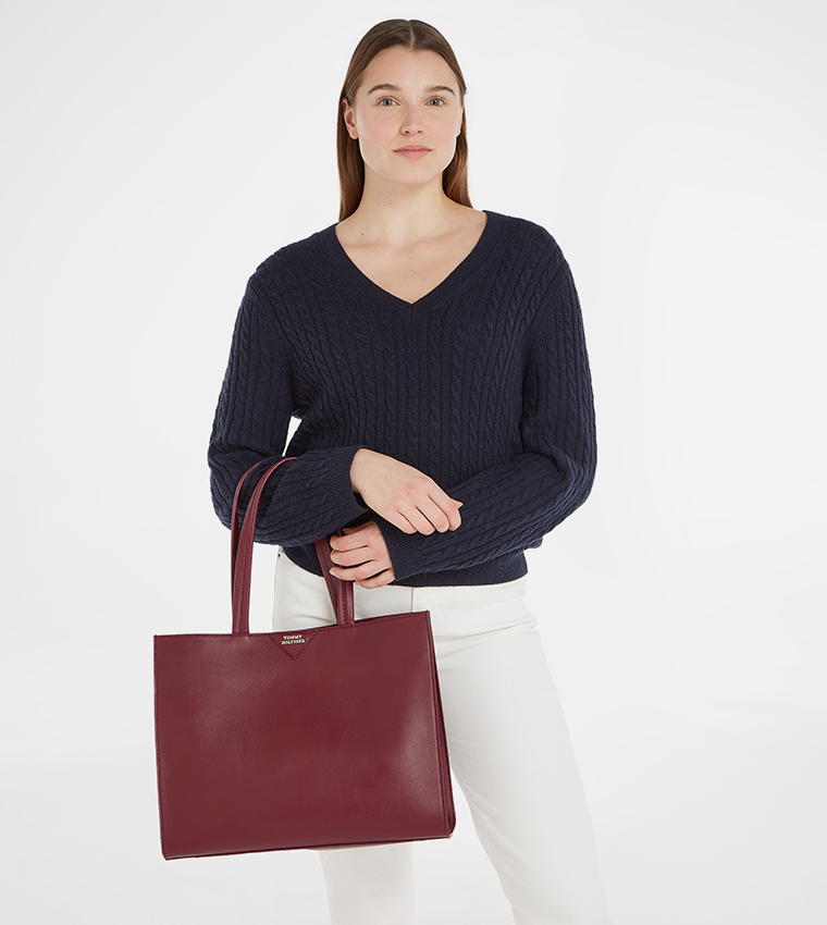 Logo Detail Tote Bag