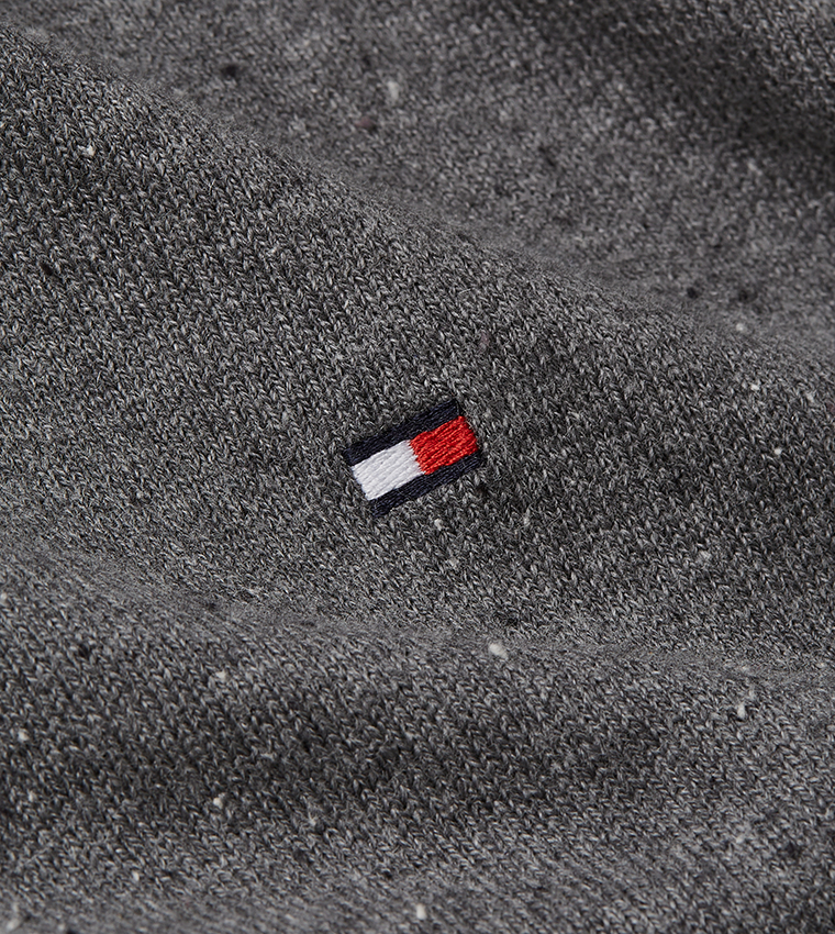 PIMA Flag Detail Cashmere Sweater