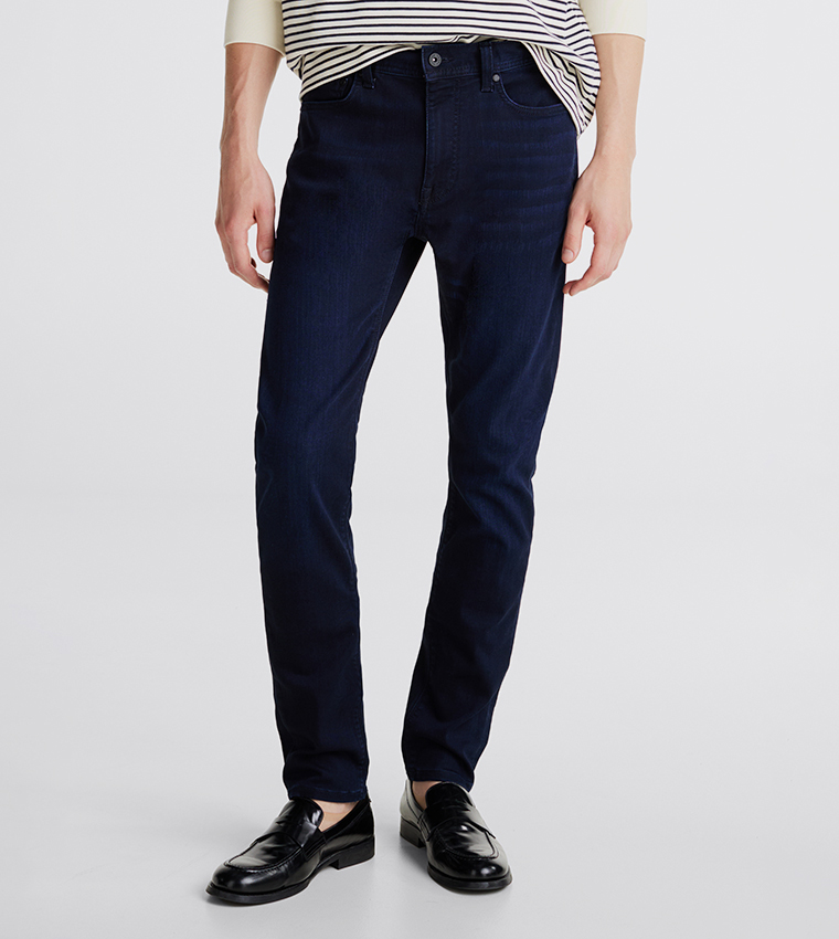 BLEECKER Faded Slim Fit Jeans