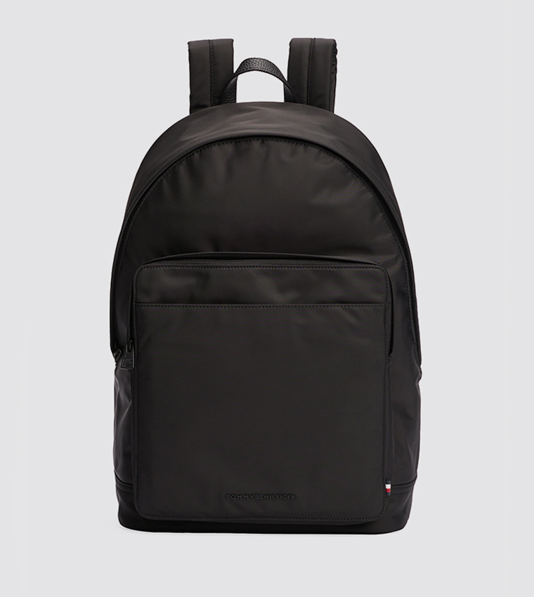 Logo Detail Zip Around Backpack