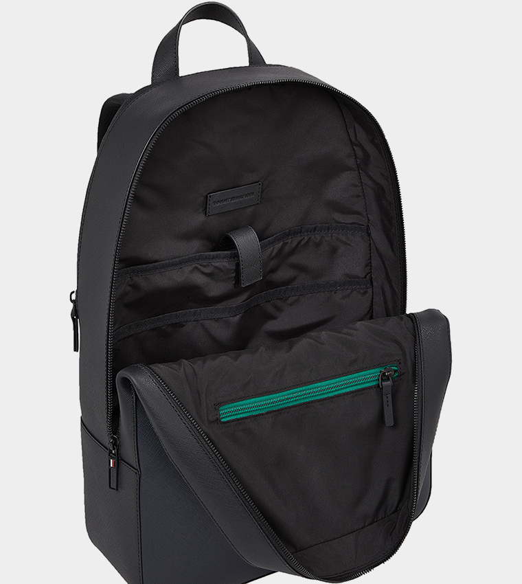 Textured Leather Backpack