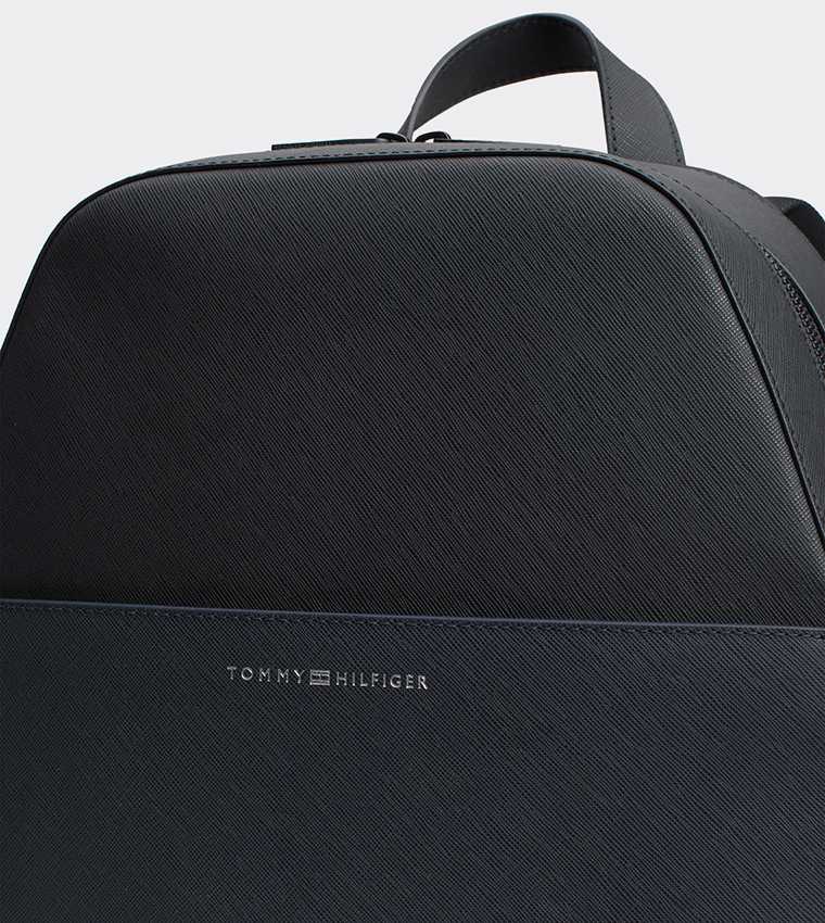 Textured Leather Backpack