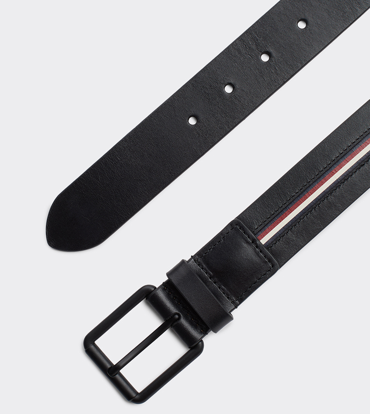 Flag Detail Buckle Belt