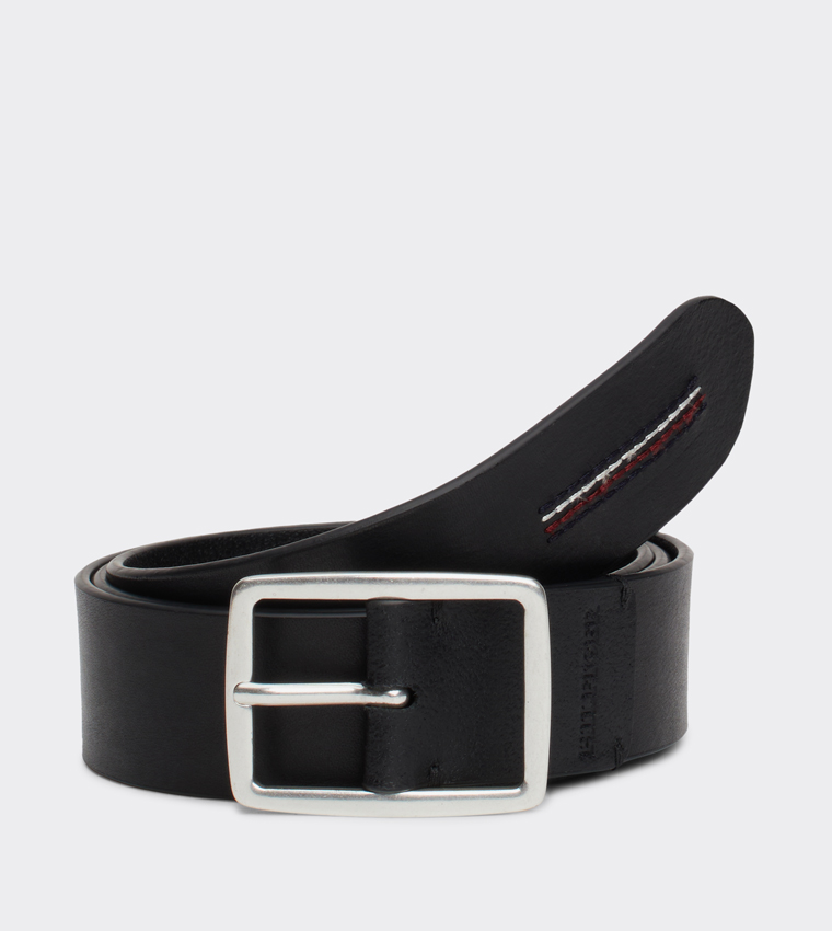 Logo Detail Buckle Belt