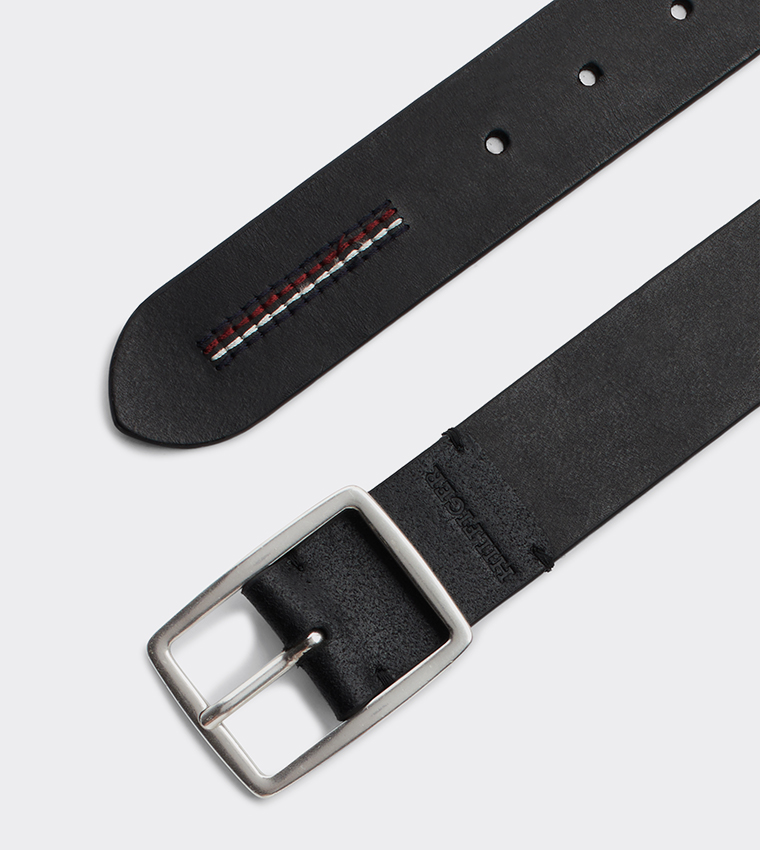 Logo Detail Buckle Belt