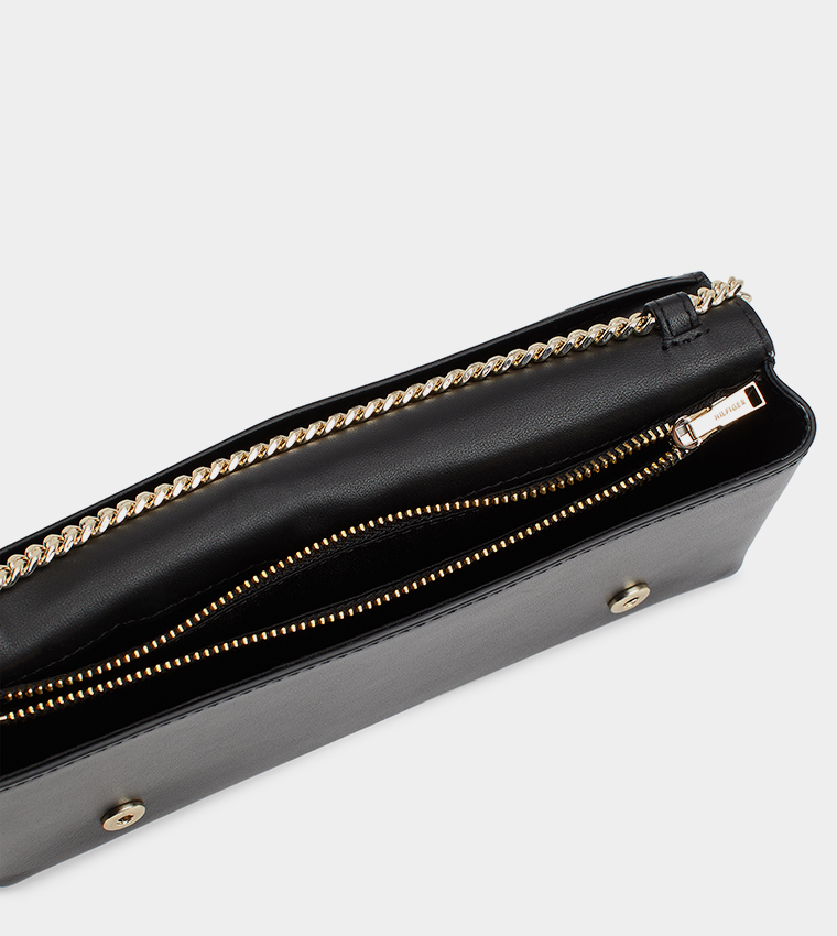 LUXE Leather Clutch Bag
