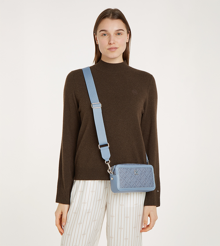 Monogram Patterned Camera Bag
