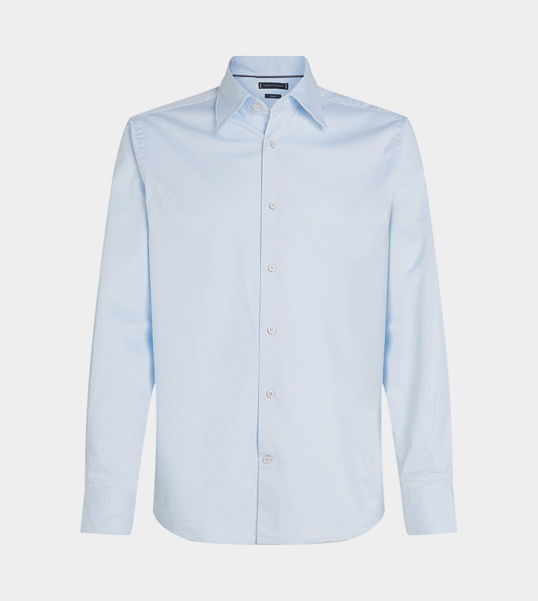 Solid Regular Fit Formal Shirt
