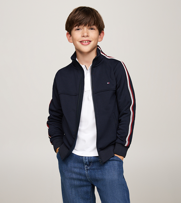 Logo Detail Long Sleeves Jacket