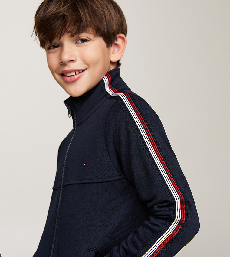 Logo Detail Long Sleeves Jacket