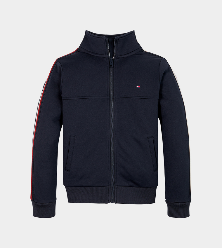 Logo Detail Long Sleeves Jacket