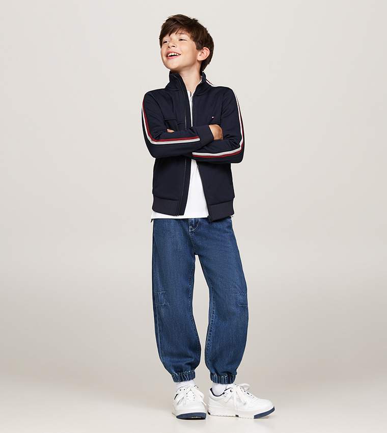 Logo Detail Long Sleeves Jacket