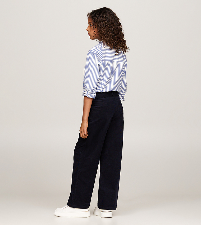 Mis Rise Wide Leg Pants