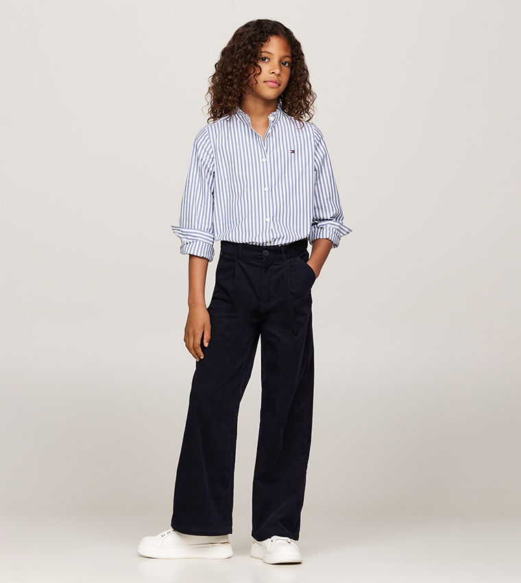 Mis Rise Wide Leg Pants