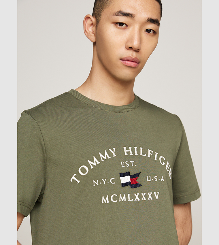Nautical Arch Monotype Crew Neck T-Shirt