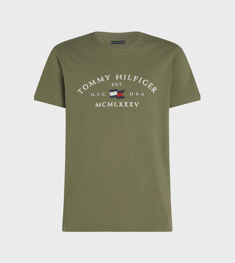 Nautical Arch Monotype Crew Neck T-Shirt