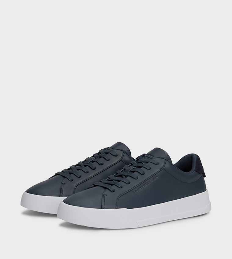 SEASONAL Lace-Up Court Sneakers