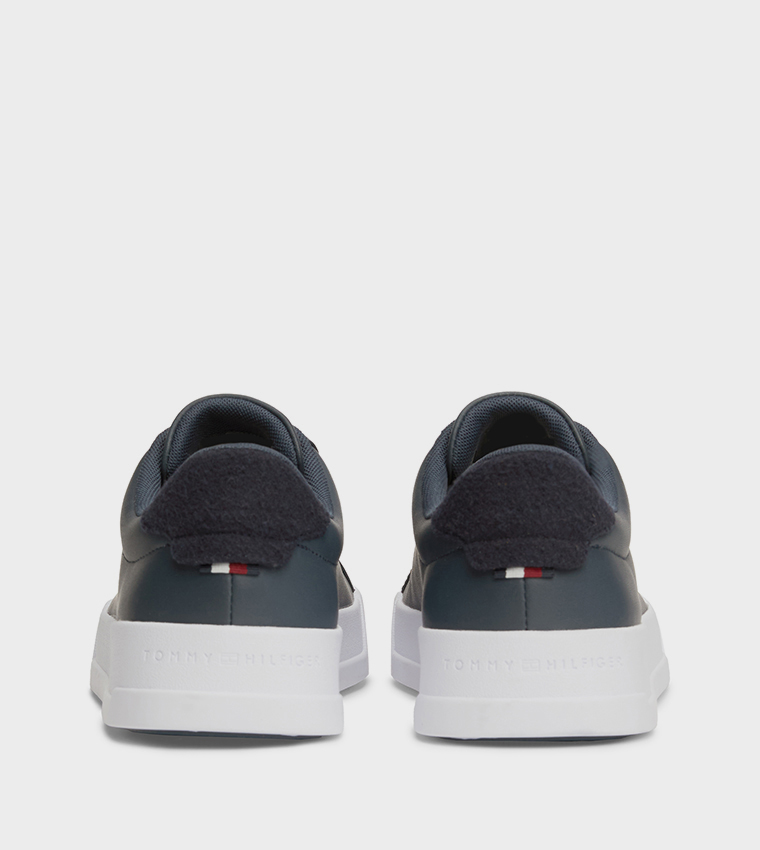 SEASONAL Lace-Up Court Sneakers